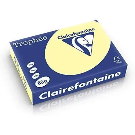 Clairefontaine Trophée - buntes Druckerpapier DIN A4, gelb