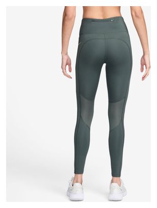 Collant Long Nike Dri-Fit Fast Vert Femme
