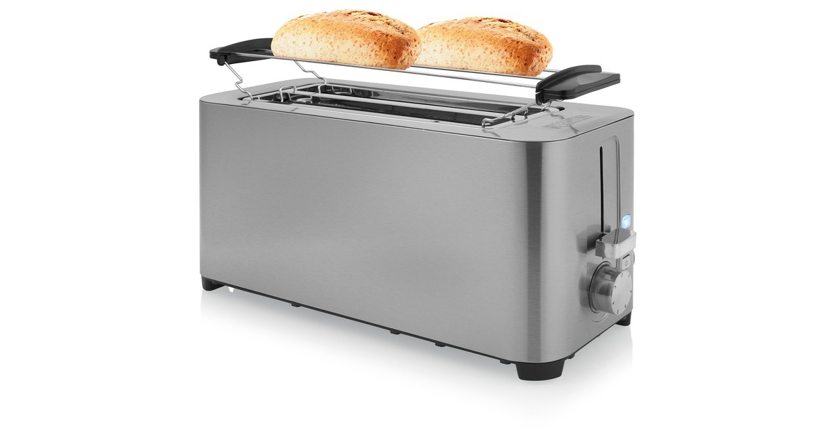 Princess142402 RVS Broodrooster 2 Long Slot  (Roestvrij staal)