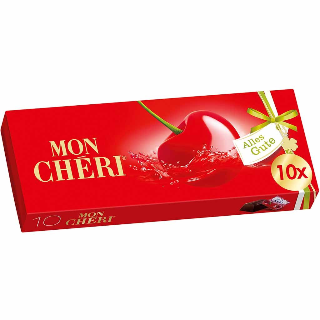 Ferrero Mon Chéri Geschenkverpackung 10er 105g MHD:4.3.25