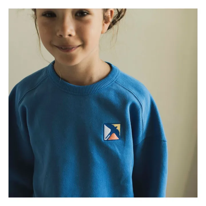 Jenest Sweat Badge | Bleu
