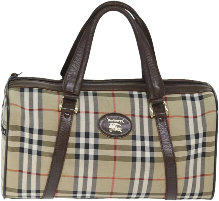 Burberry Vintage Burberry Boston Bag Beige
