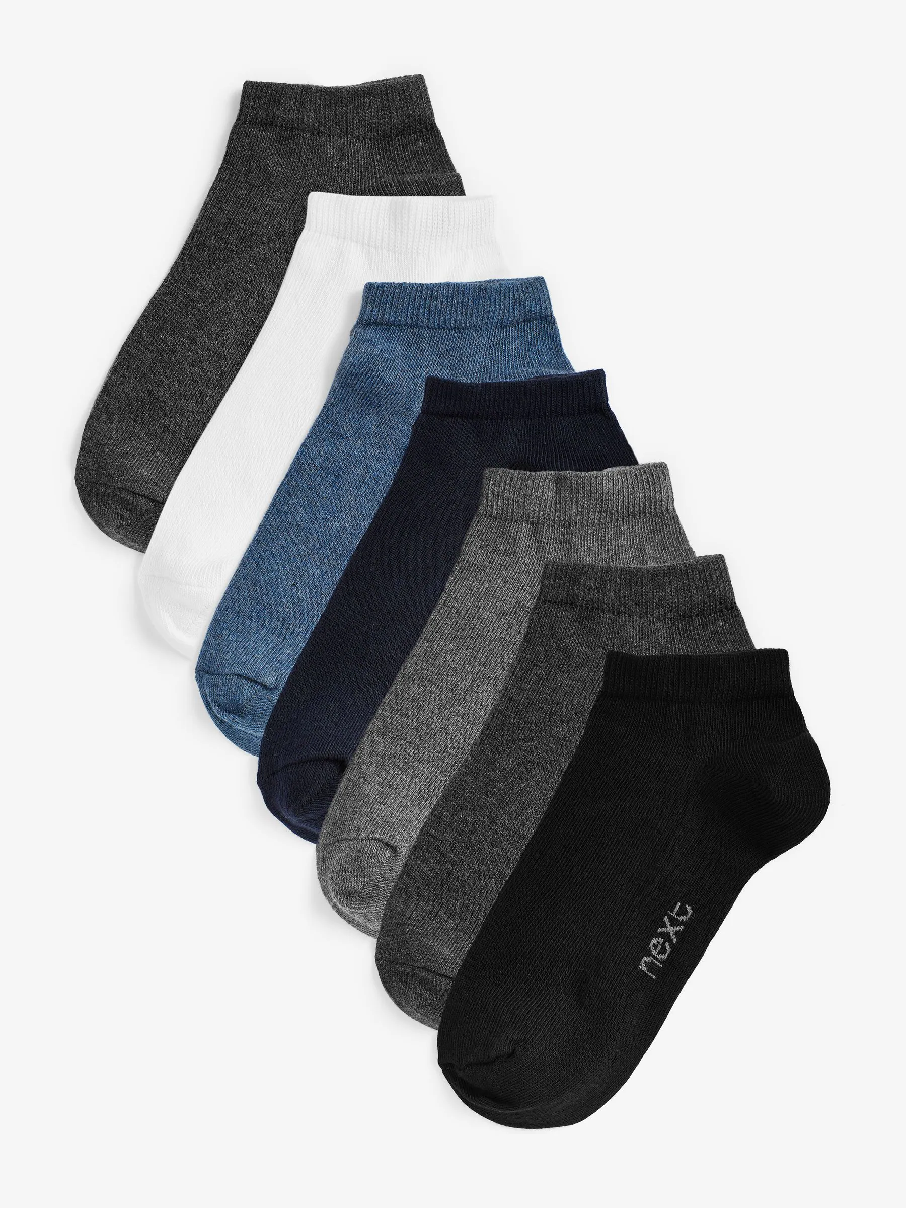 Multi - 7 paar katoenrijke sneakersokken