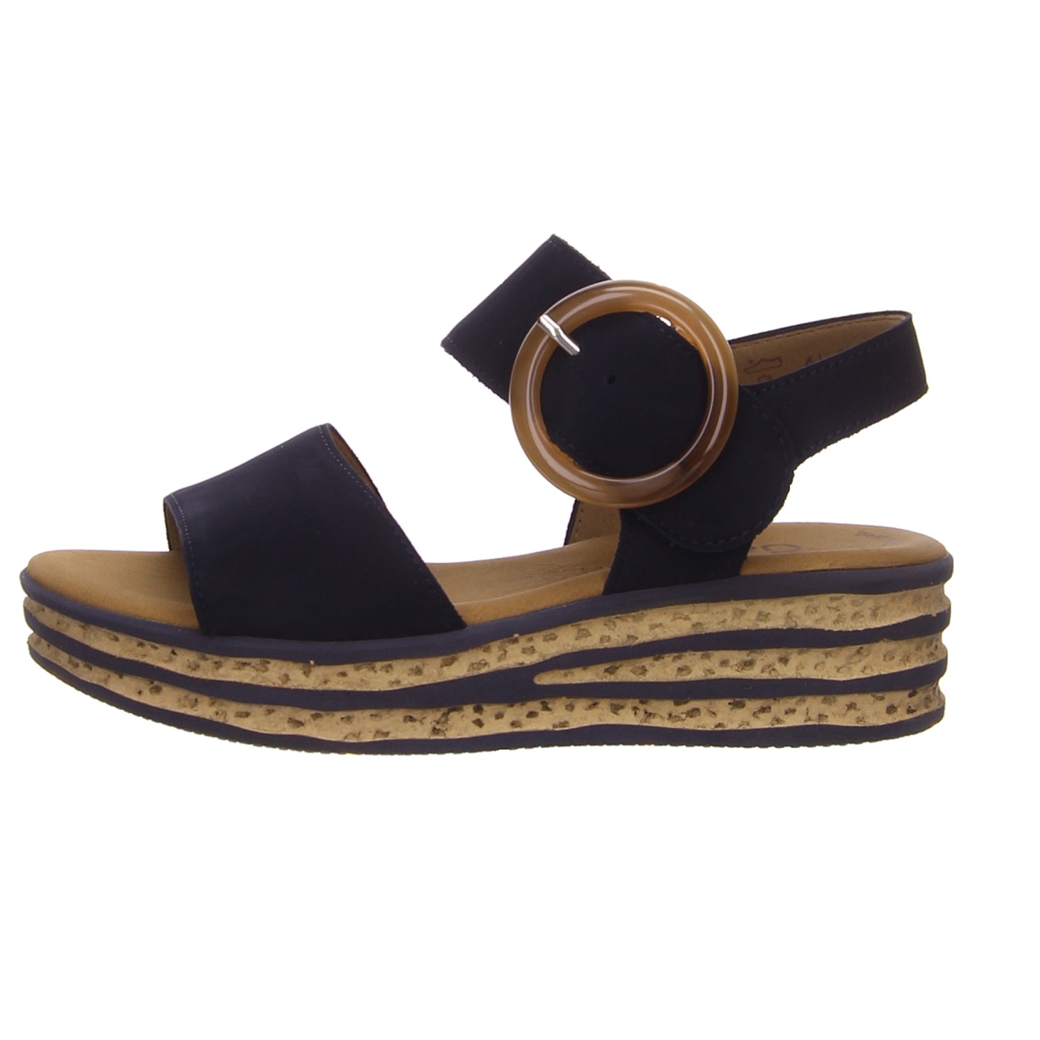 Gabor Keilsandalette blau blau