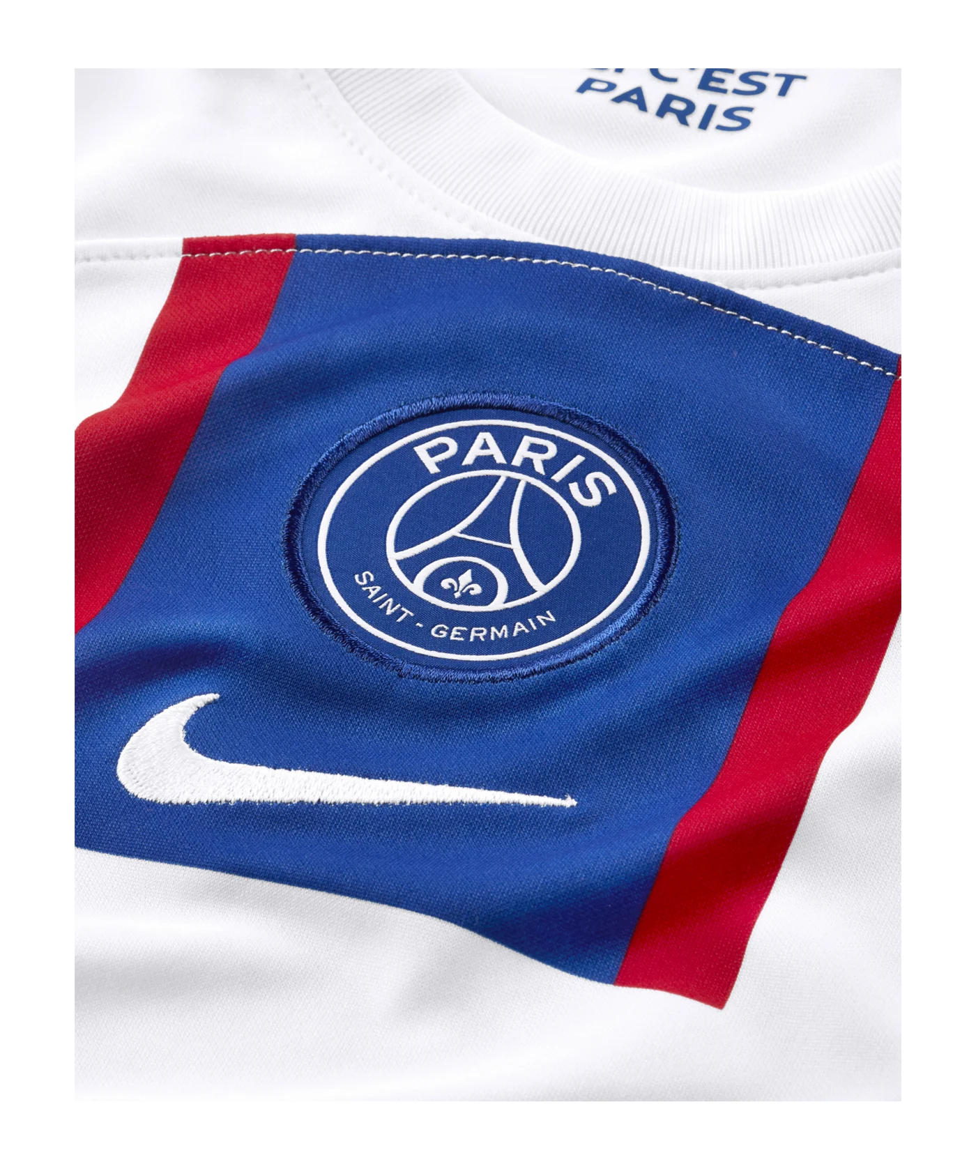 Nike Paris St. Germain Trikot 3rd 2022/2023 Kids Weiss F101