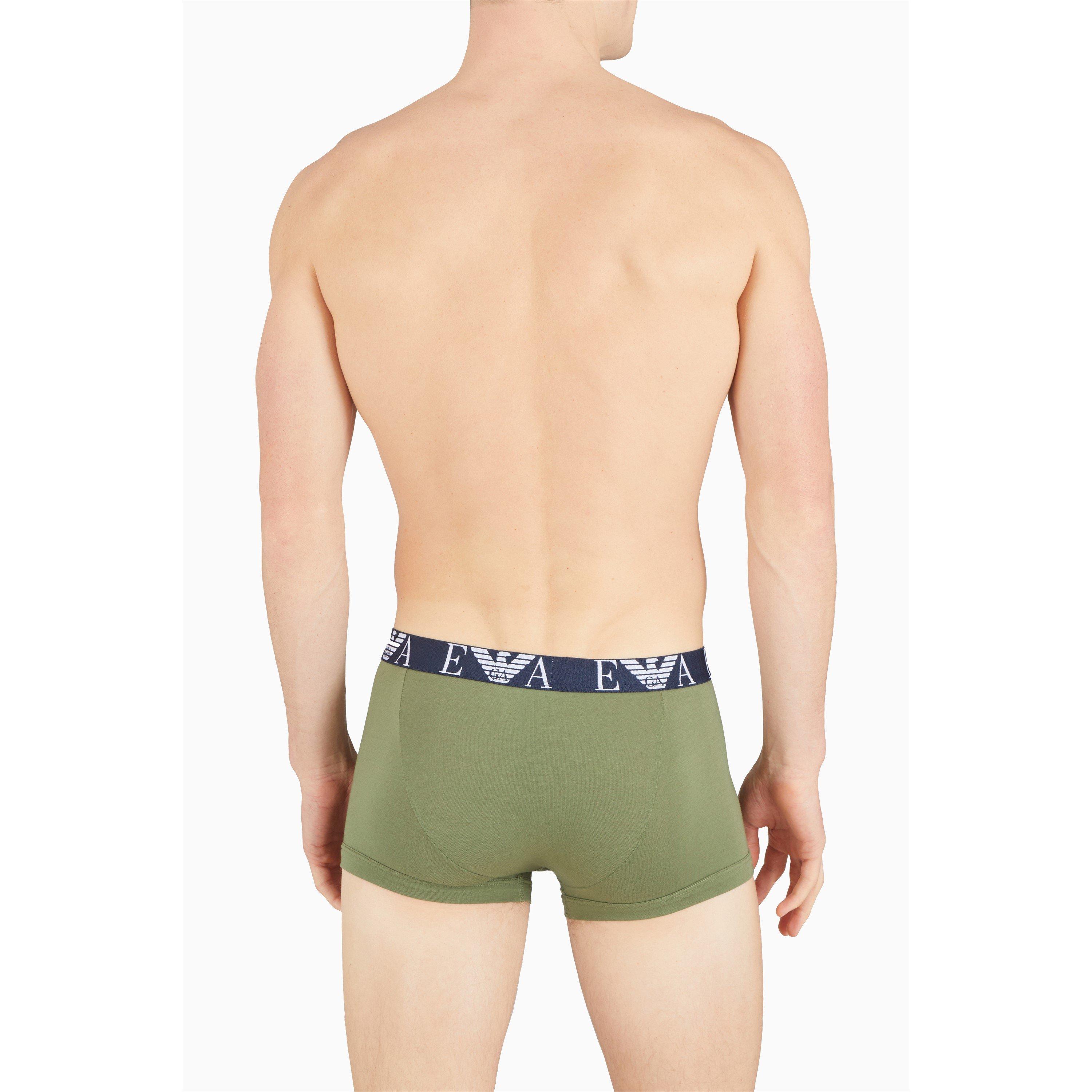 Emporio Armani 3 Pack Logo Trunks