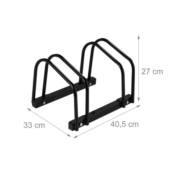 Sykkelstativ for 2 sykler