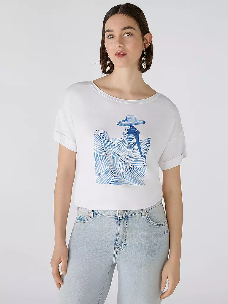 OUÍ T-Shirt weiss