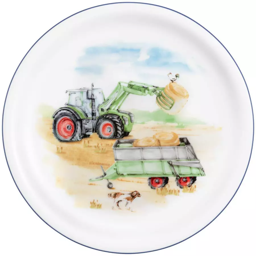 Seltmann Weiden Kindergeschirr Set Compact Mein Traktor bunt