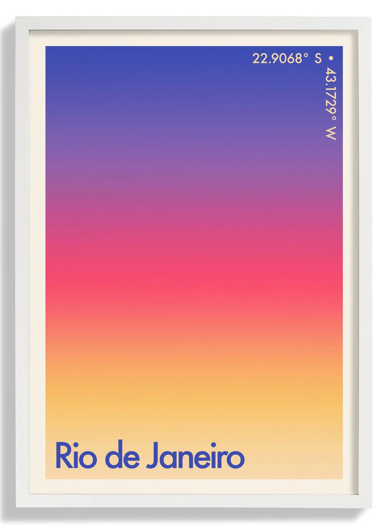 Rio de Janiero Sonnenuntergang Stadt