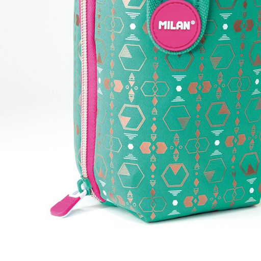 Milan Kit 4 Estuches Con Contenido Cobre Iii, Verde, 08872cp3gr