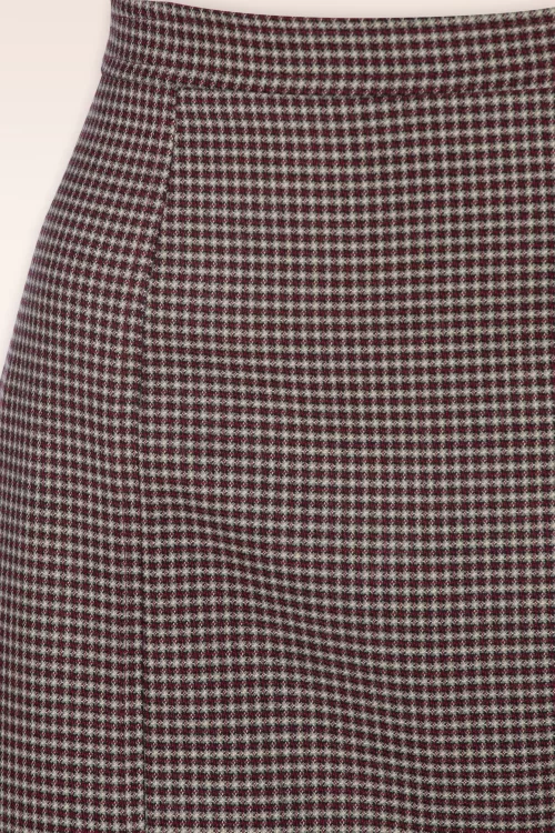 Glamour Bunny Business Babe Nicky checkered rok in multi