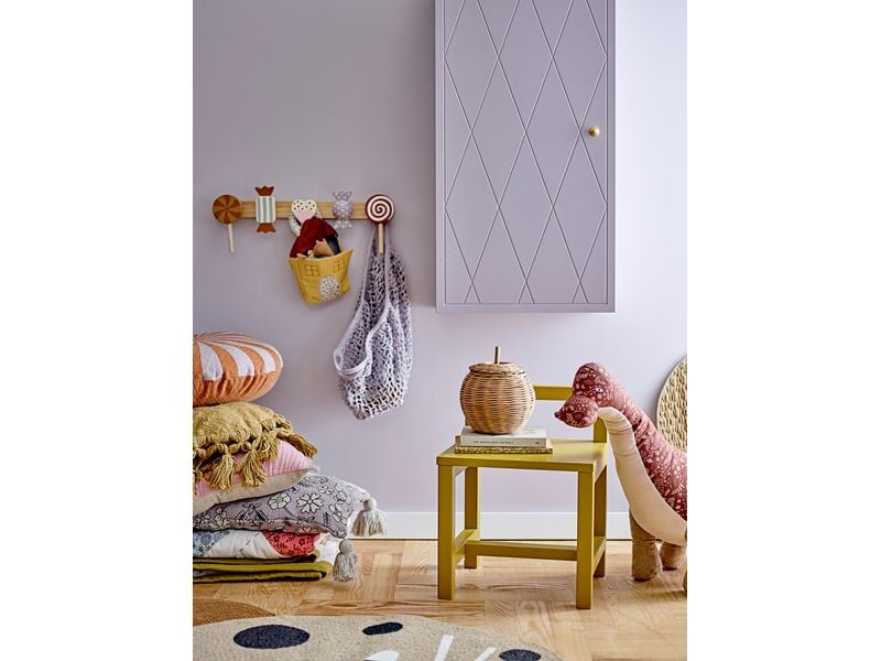 Bloomingville Garderobe Rudy 42 x 14 x7 cm Braun, MDF Garderobe mit Haken