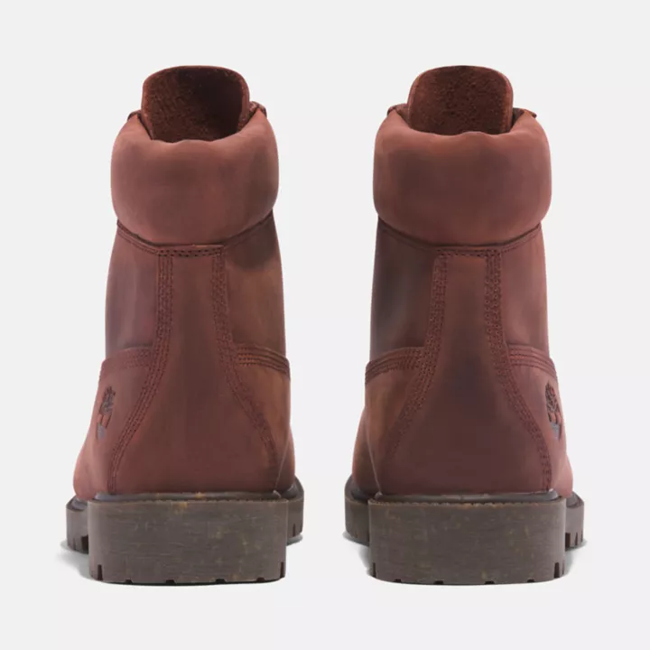 Bottine 6-Inch imperméable à lacets Timberland Heritage pour homme en marron