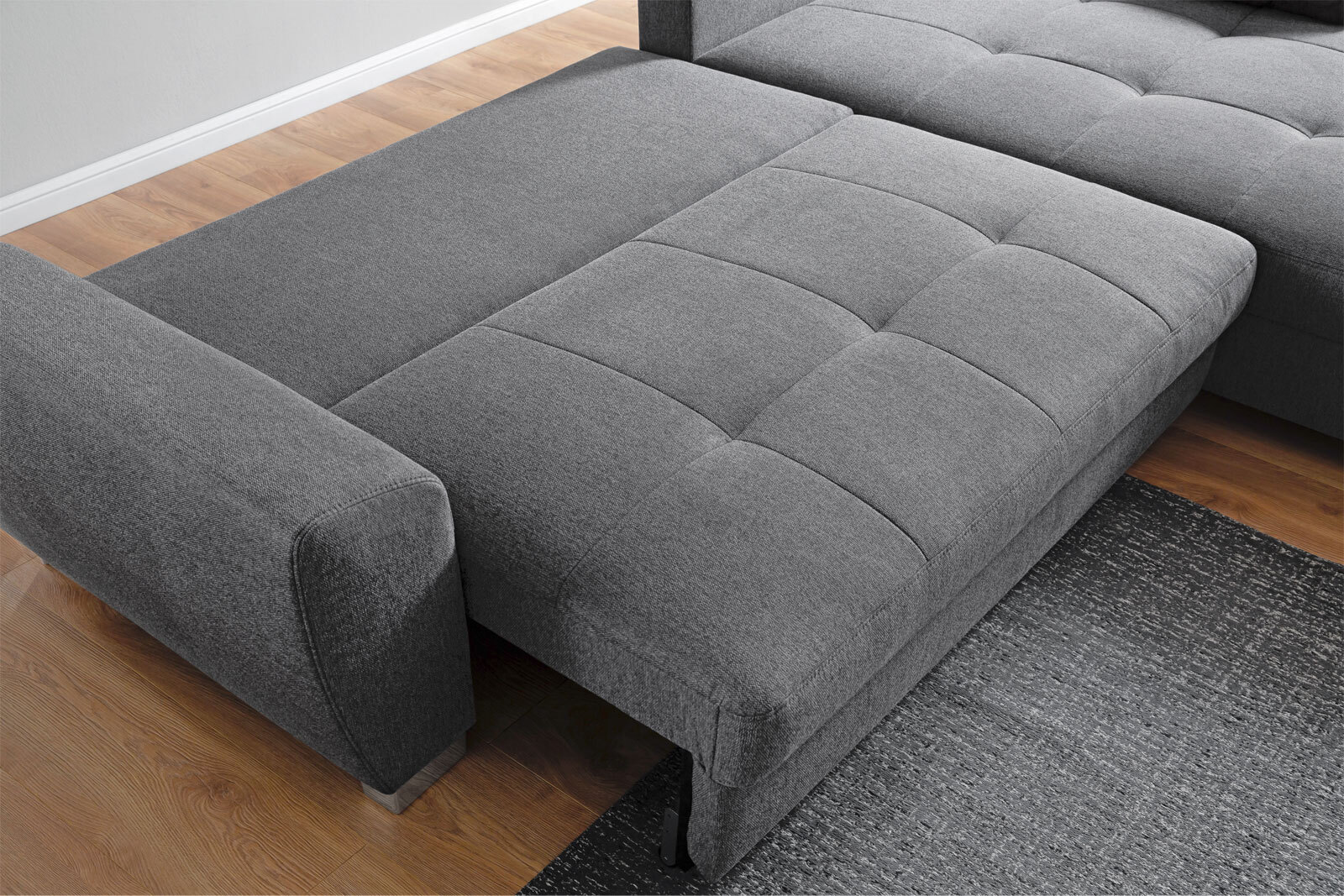 Ecksofa Harry, Stellmaß ca. 323 x 211 cm , Anthrazit