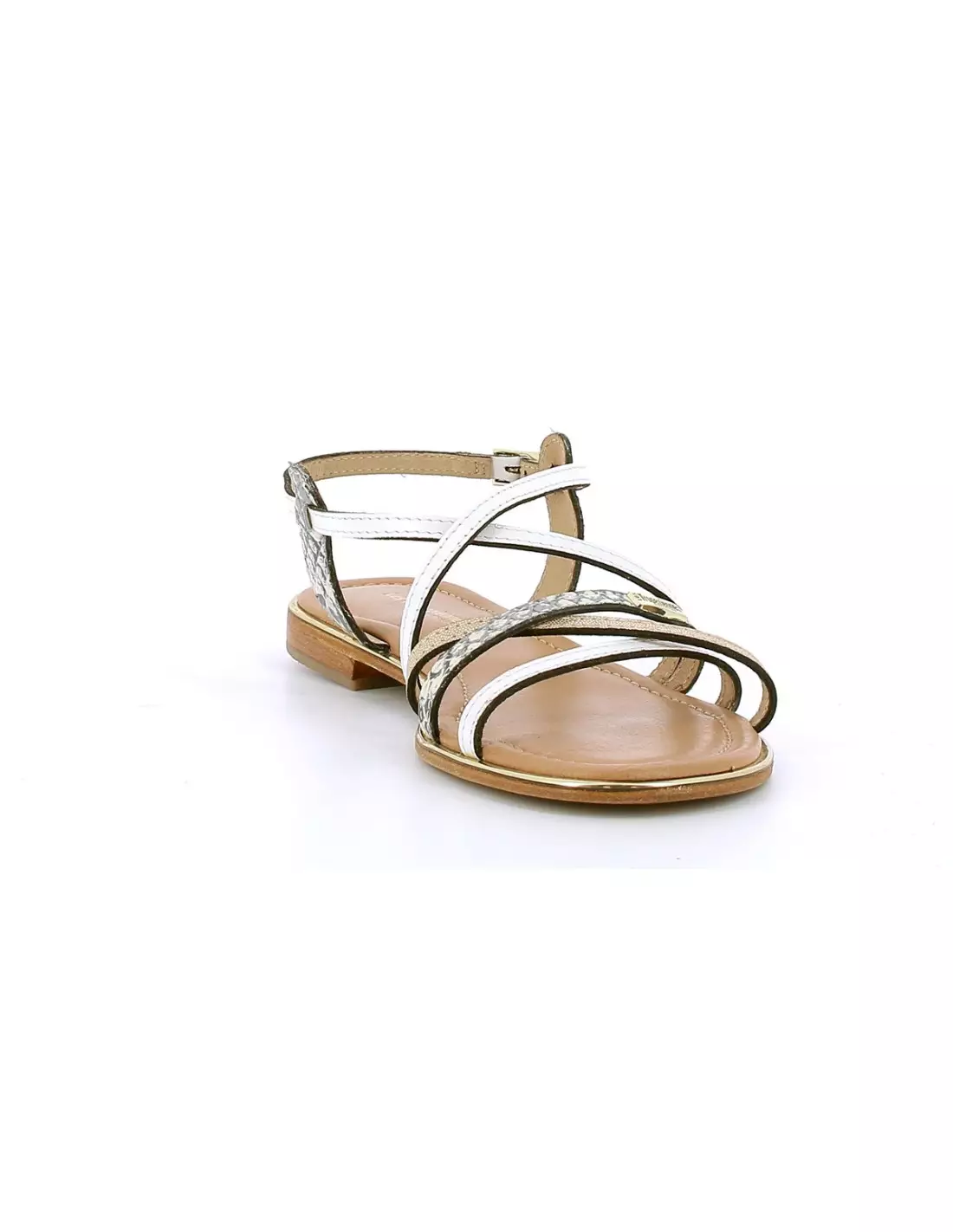 LES TROPEZIENNES HARRY - Sandales & nu-pieds BLANCMULTI