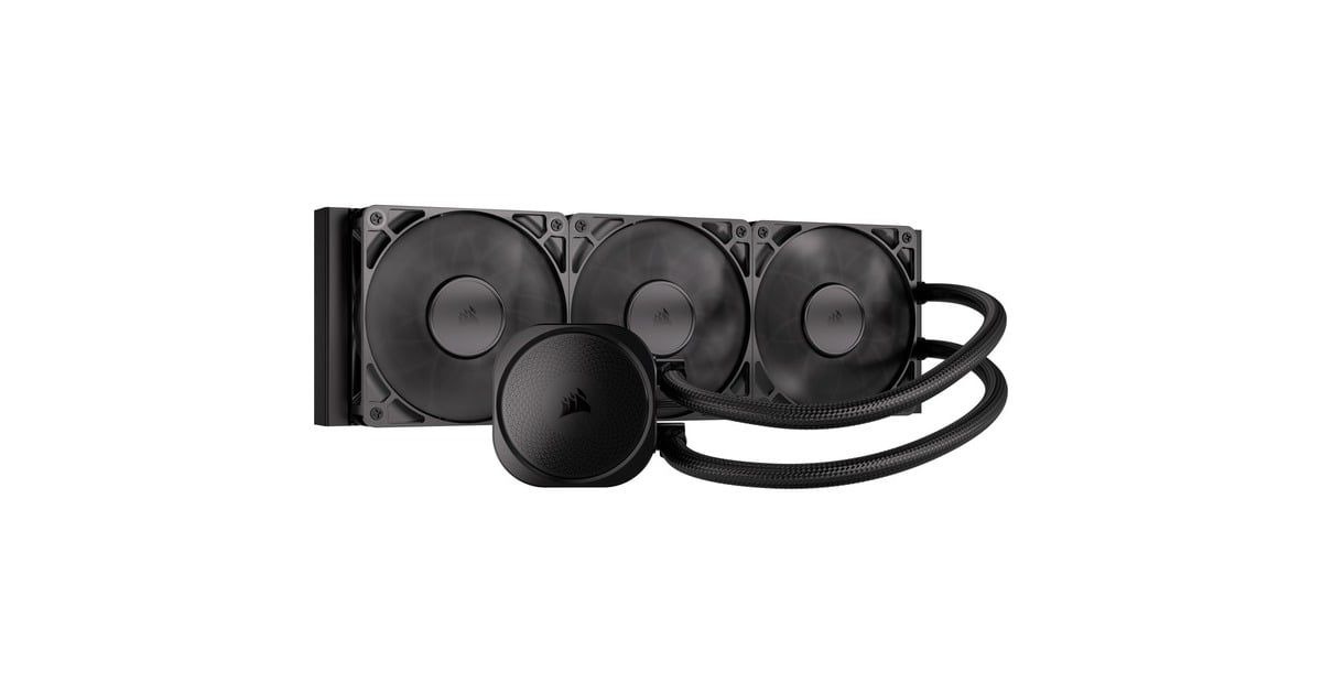 CorsairNAUTILUS 360 RS waterkoeling  (Zwart, 4-pins PWM fan-connector)