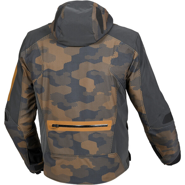 Macna - Blouson Angle Camouflage Marron / Noir