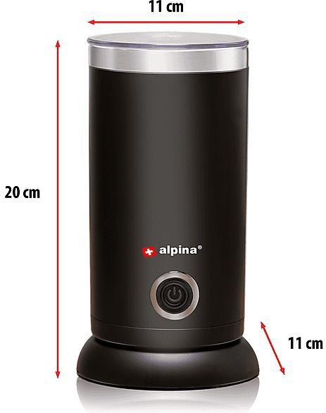 Alpina Elektrische Melkopschuimer - 3-in-1 Melkschuimer - Tot 300ml
