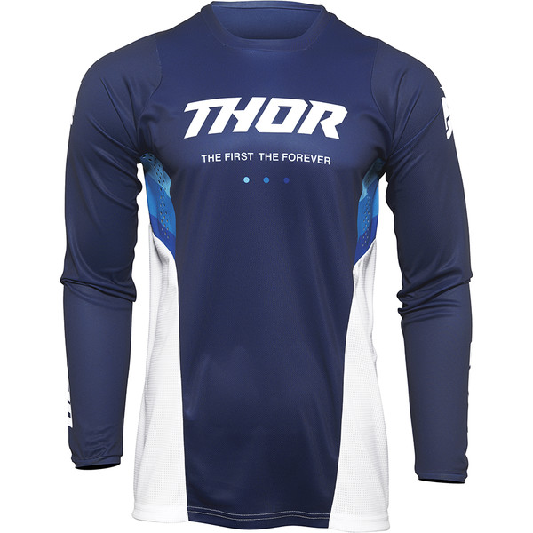 Thor Motocross - Maillot Pulse React Navy / Blanc