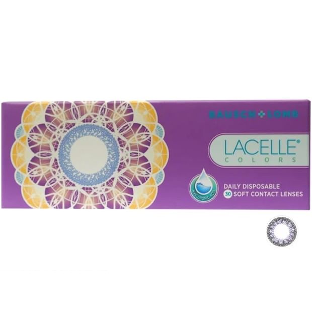 BAUSCH+LOMB - Lacelle 1 Day Lace Color Lens Jubilee Violet 30 stuks