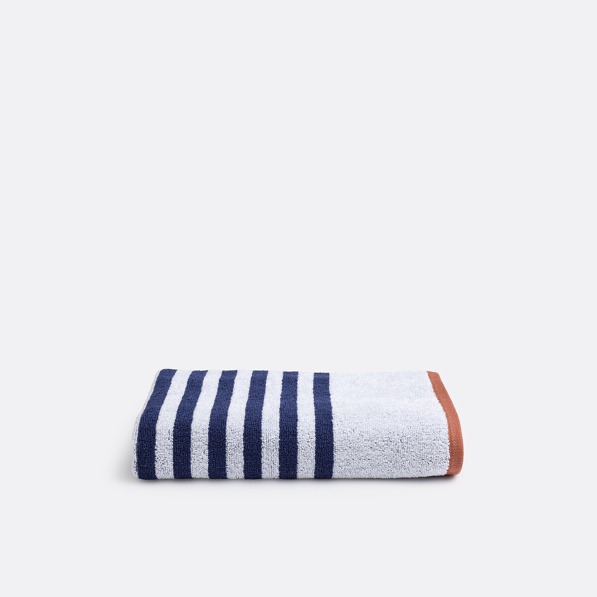 LA REDOUTE INTERIEURS<br>Toalha de banho às riscas 500g/m2, Calanques