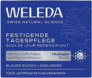 Weleda Festigende Tagespflege blauer Enzian & Edelweiss