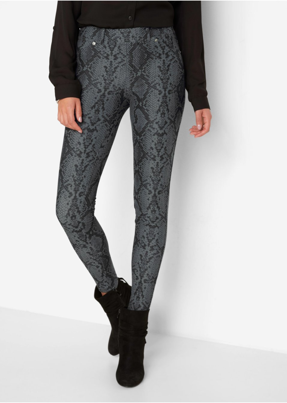 Legging thermo à imprimé python