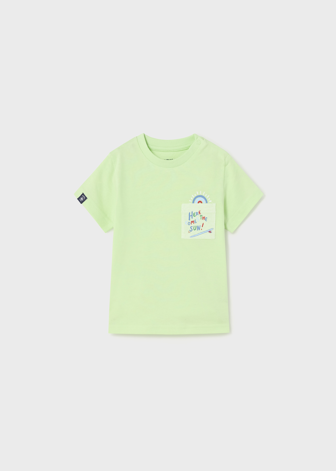 Conjunto de 3 peças em algodão sustentável para bebê