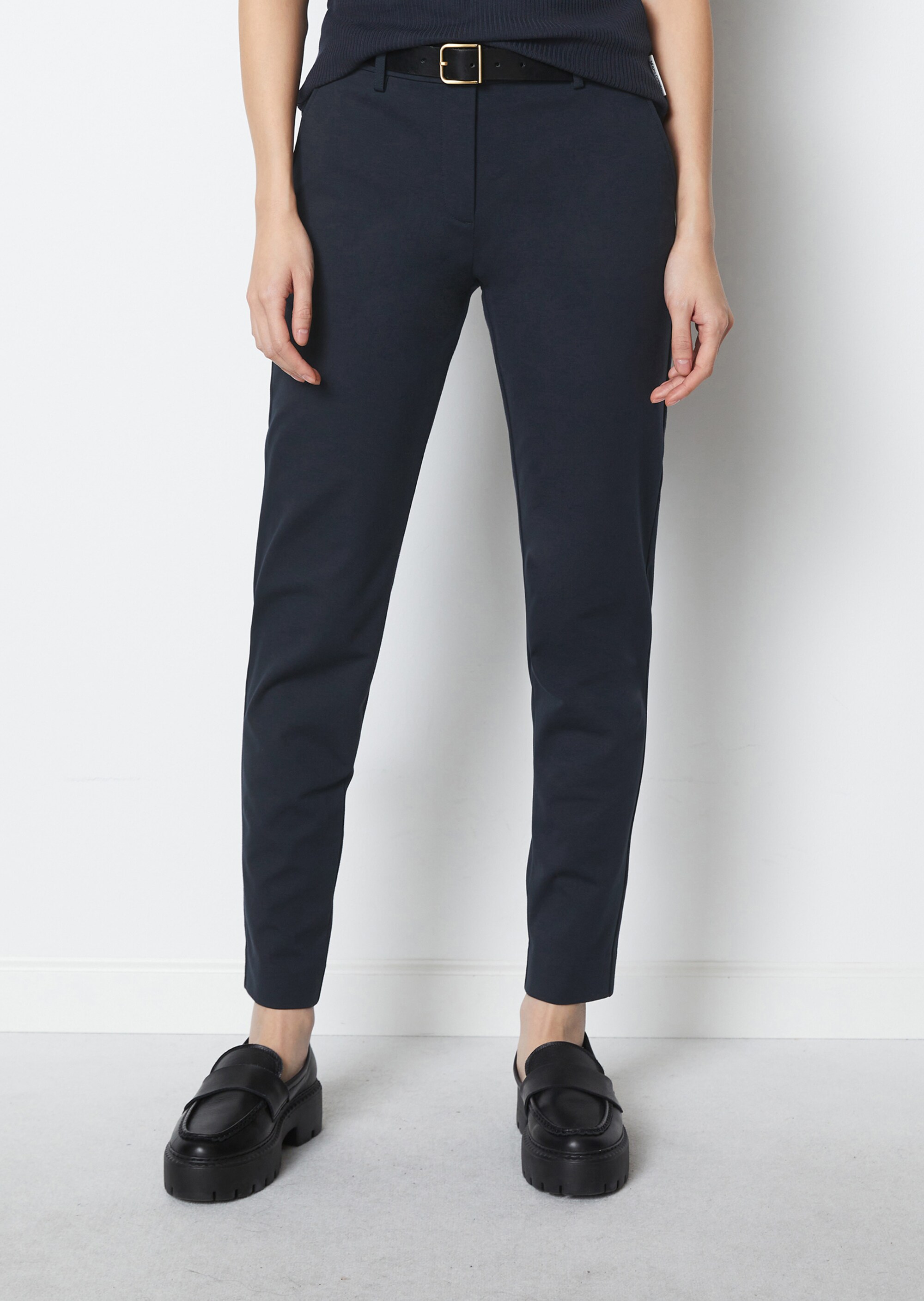 Jerseyhose slim aus Interlock-Qualität