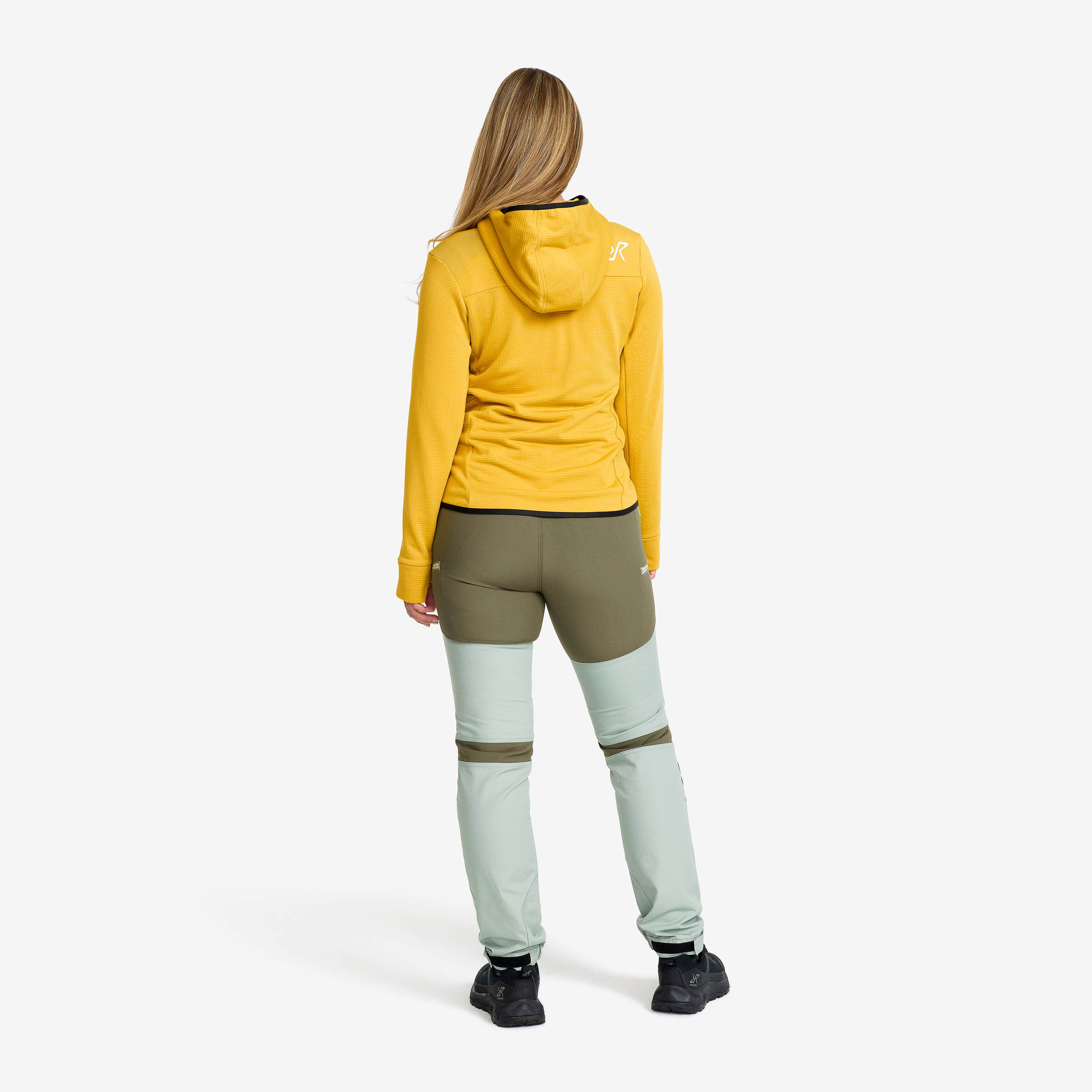 Waffle Hoodie Dame Sauterne
