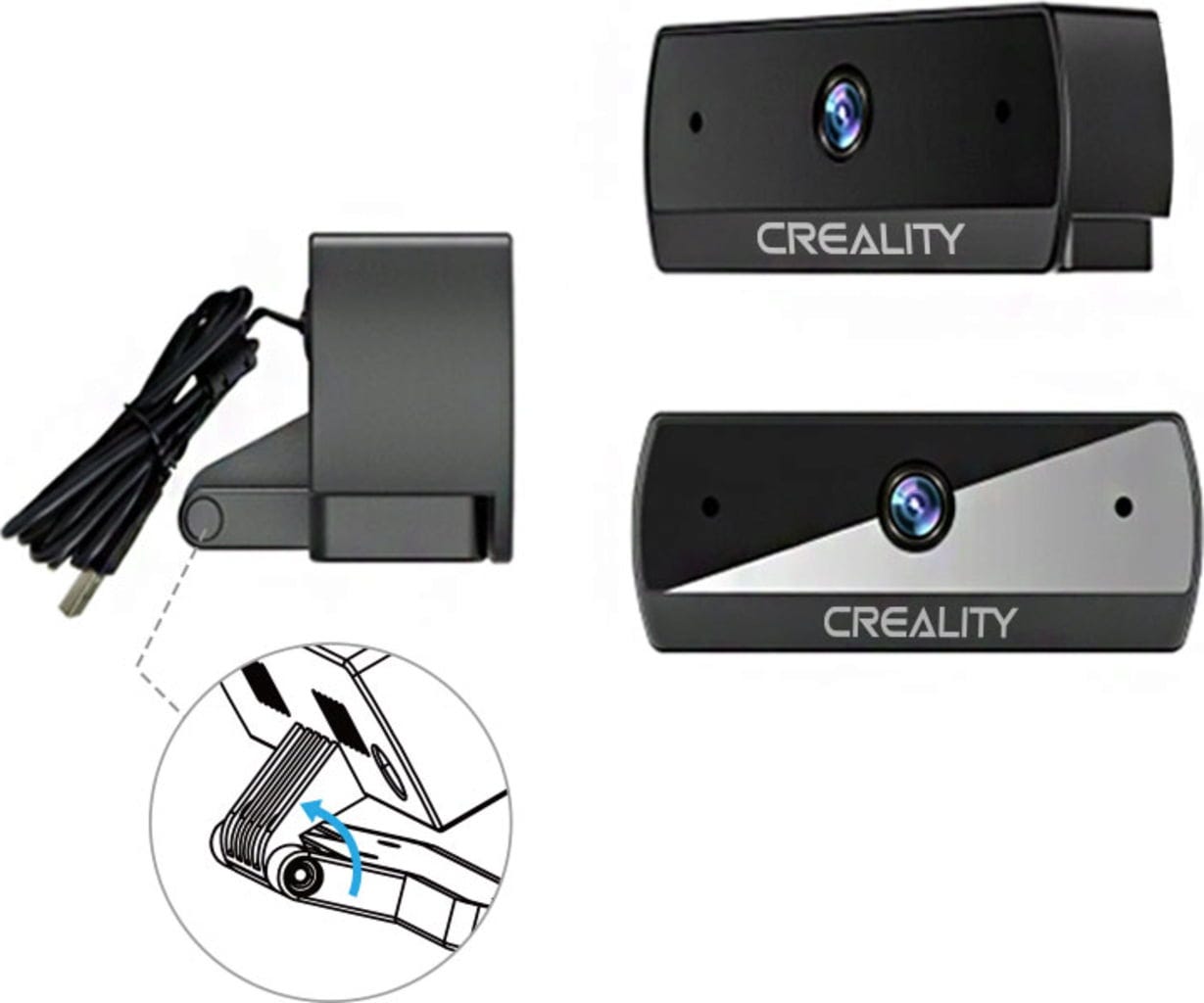 Creality  CRCC-S7 HD Webcam    Hochauflösende Kamera