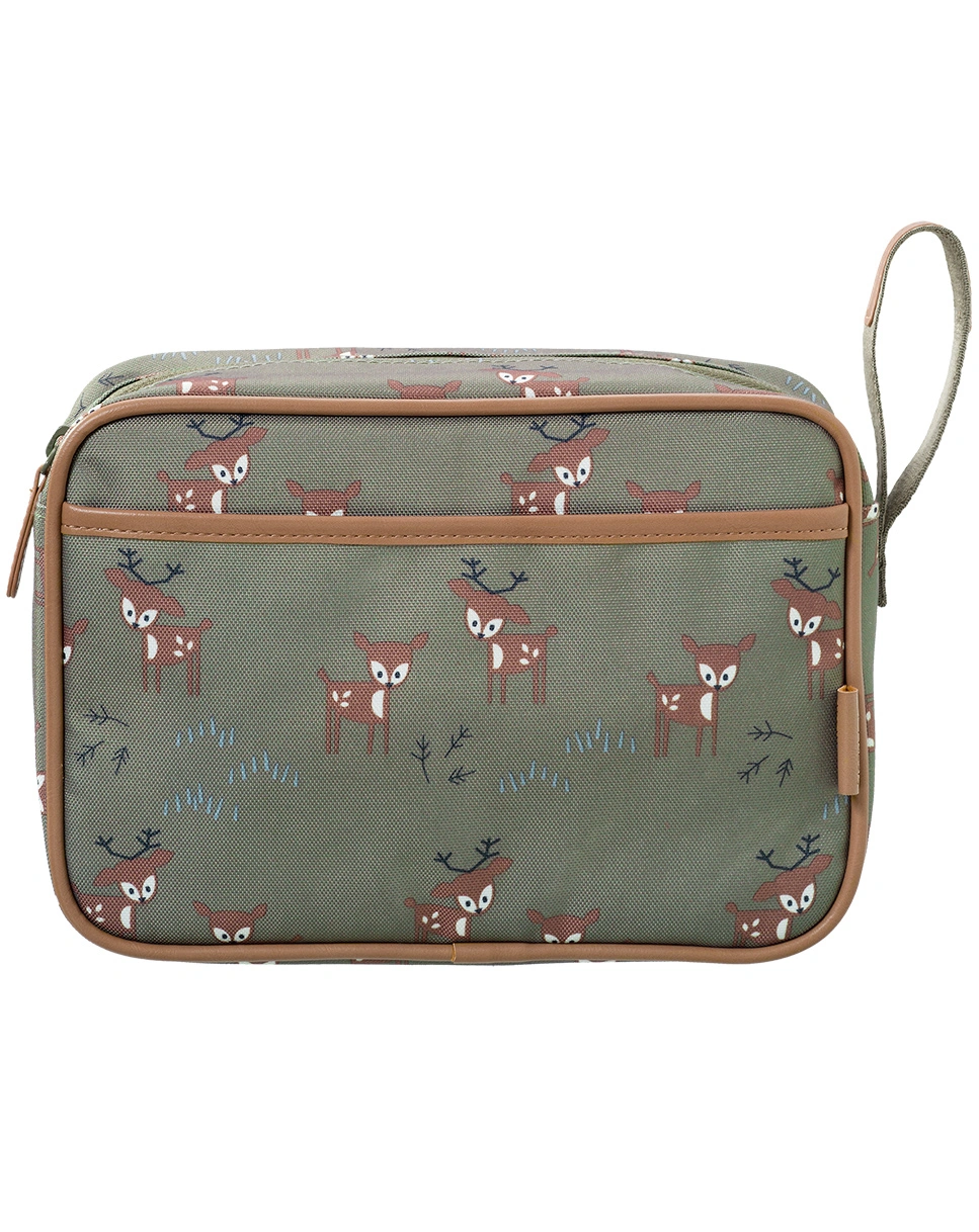 Kulturtasche DEER (24x17x7) in olive
