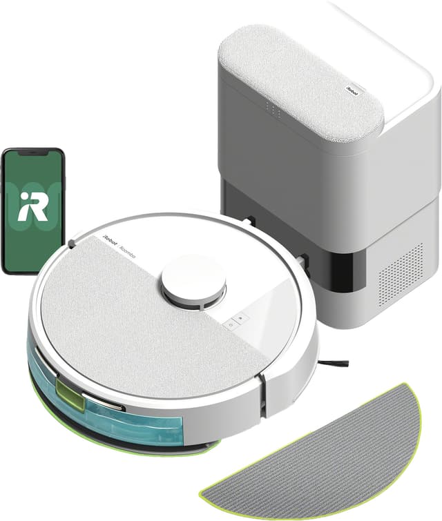 iRobot Roomba Combo 105+ rengøringsrobot Y351240 (hvid)