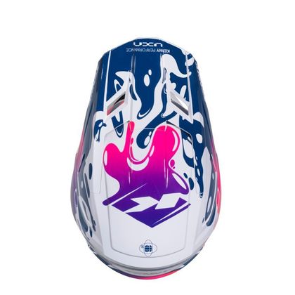 Casque cross Kenny PERFORMANCE 2025 - Bleu / Rose