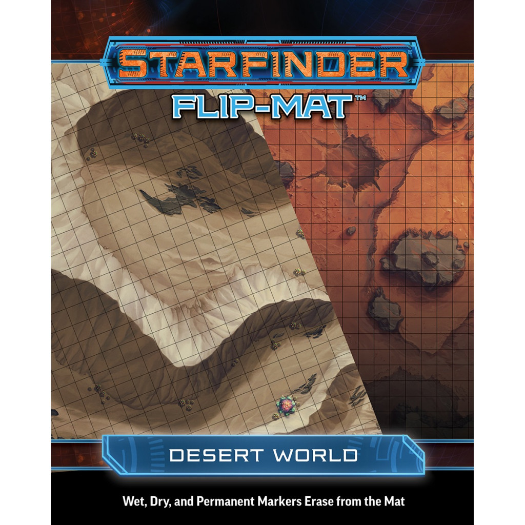 Starfinder Flip-Mat: Desert World