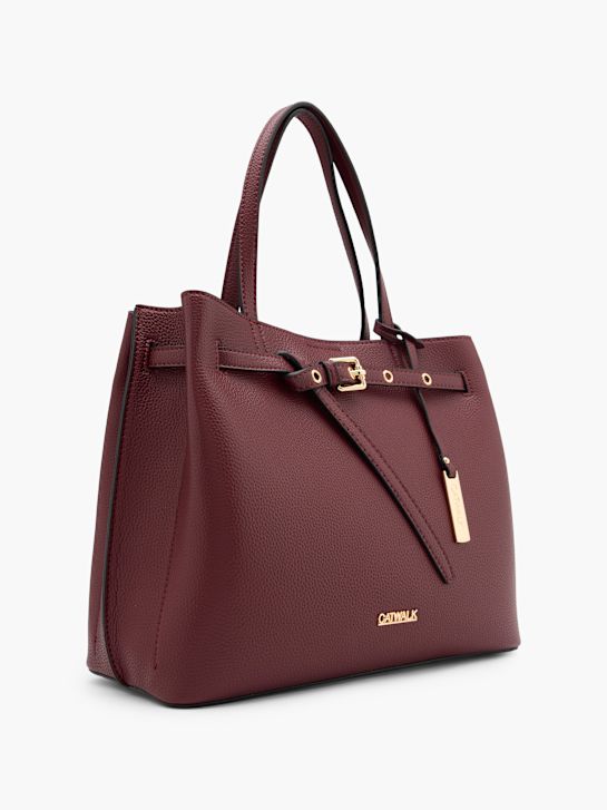Catwalk Handtasche Burgunder