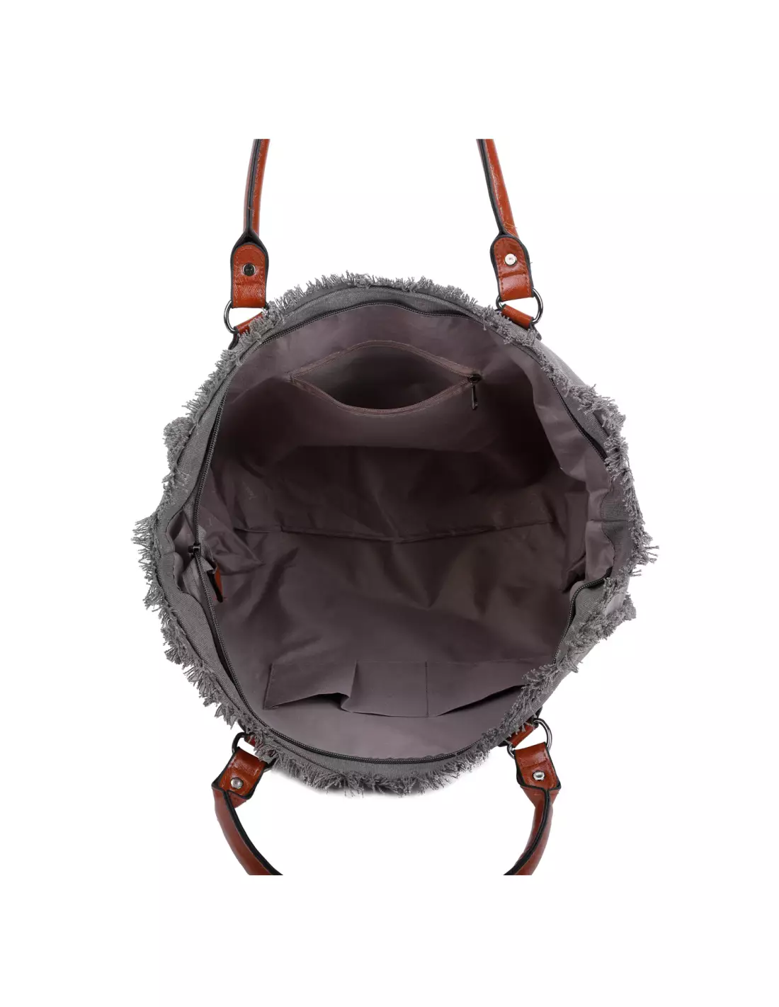 INES DELAURE 1682677 - Sacs & maroquinerie Gris