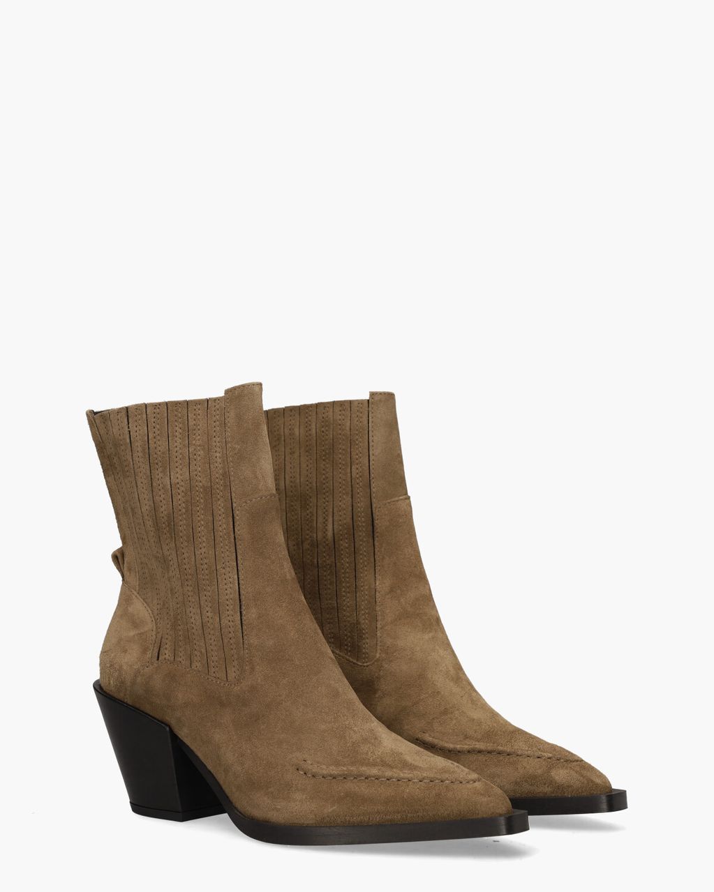 Nubikk Liv Boa Bruin Dames Enkelboots