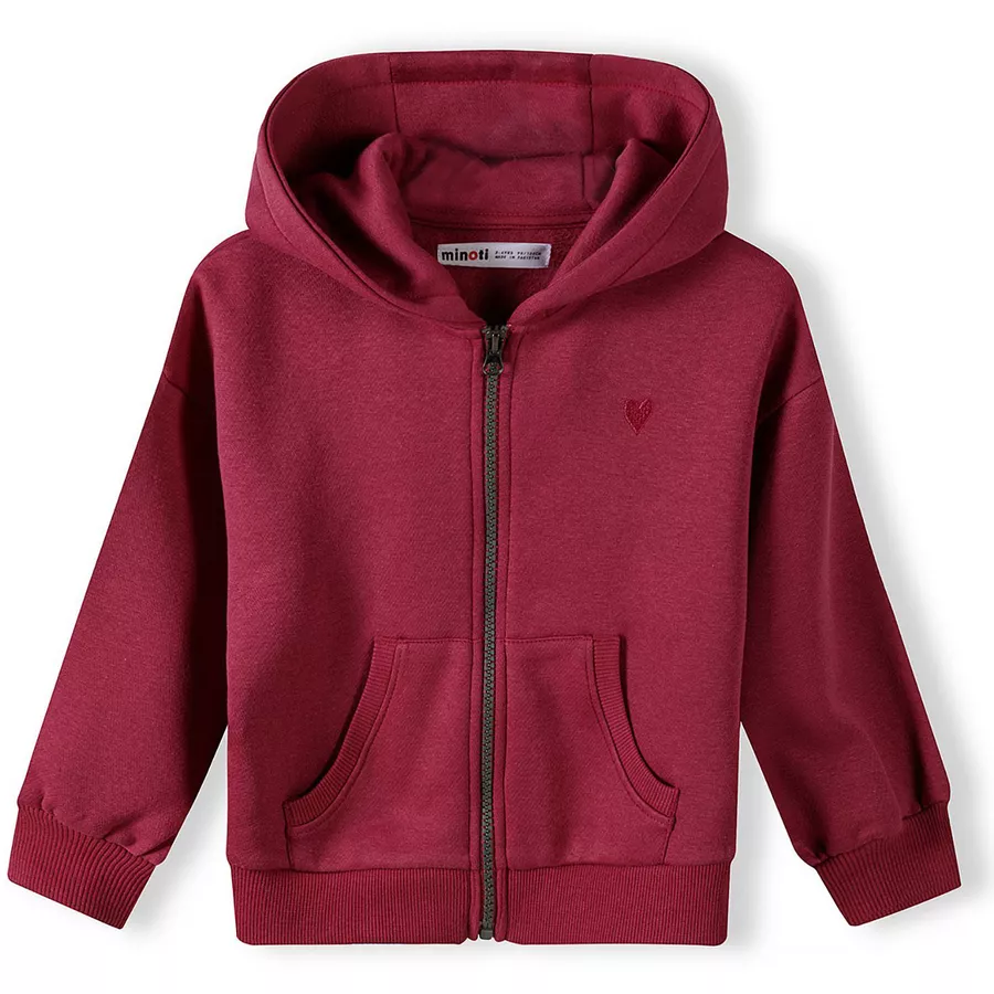 MINOTI Sweatjacke Beerenlila
