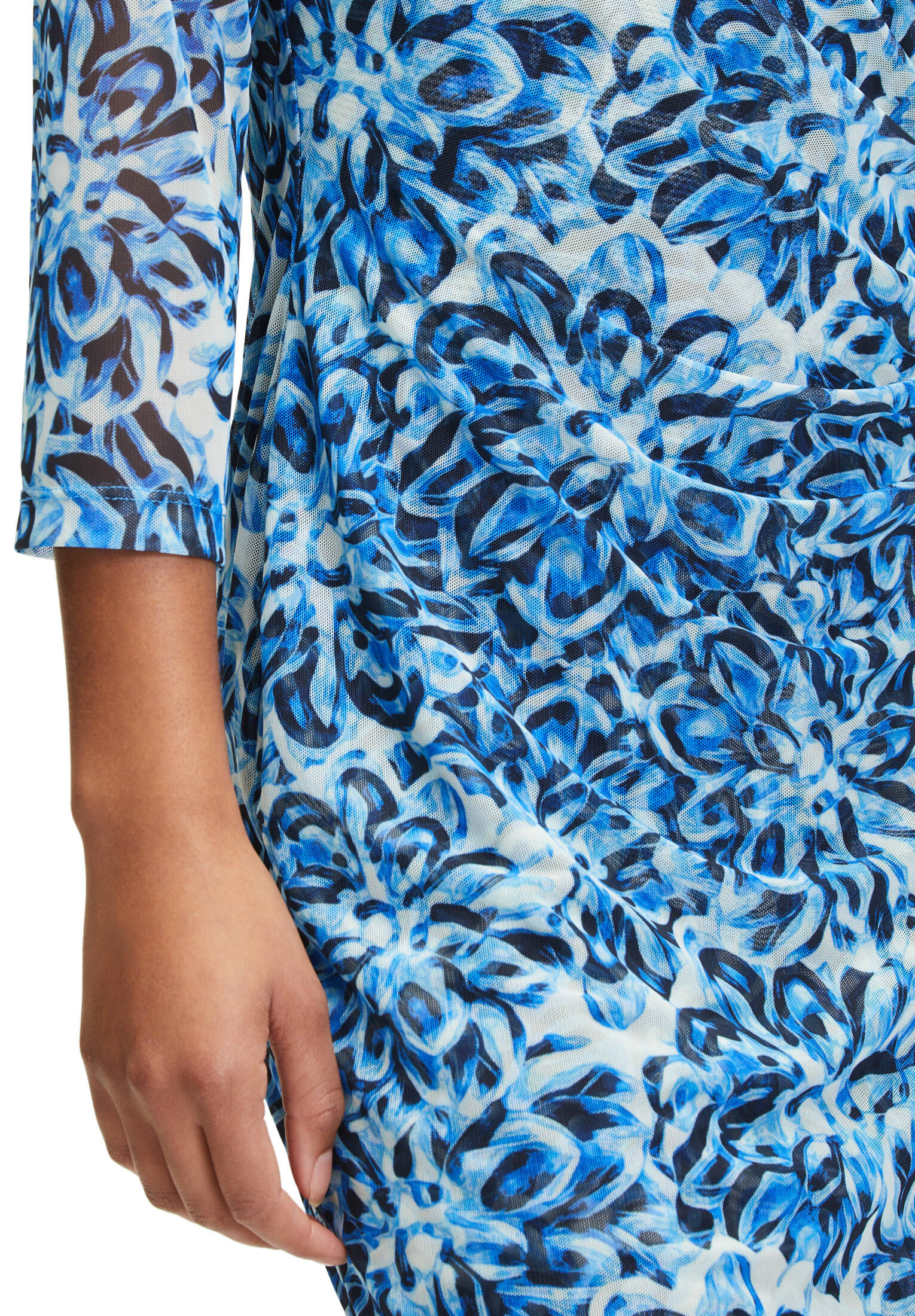 Cartoon| Damen Casual-Kleid mit 3/4 Arm