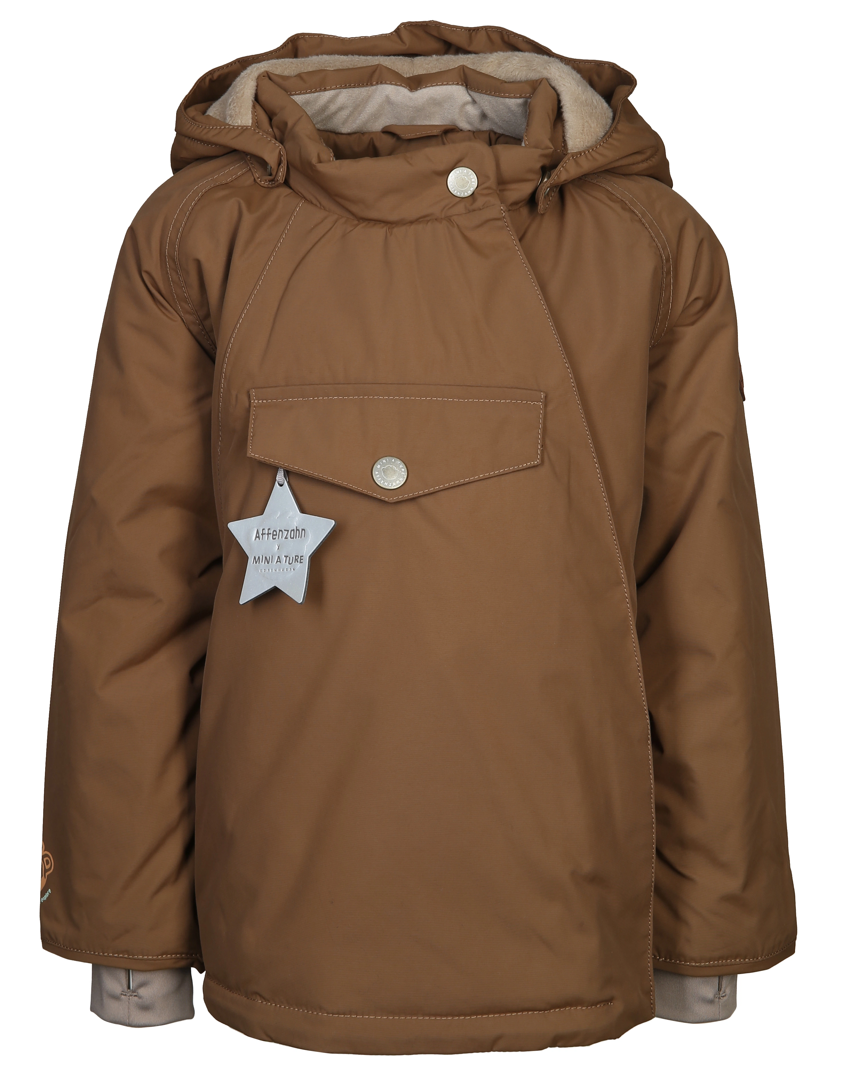 Winterjacke AFFENZAHN MATASLAUG in wood