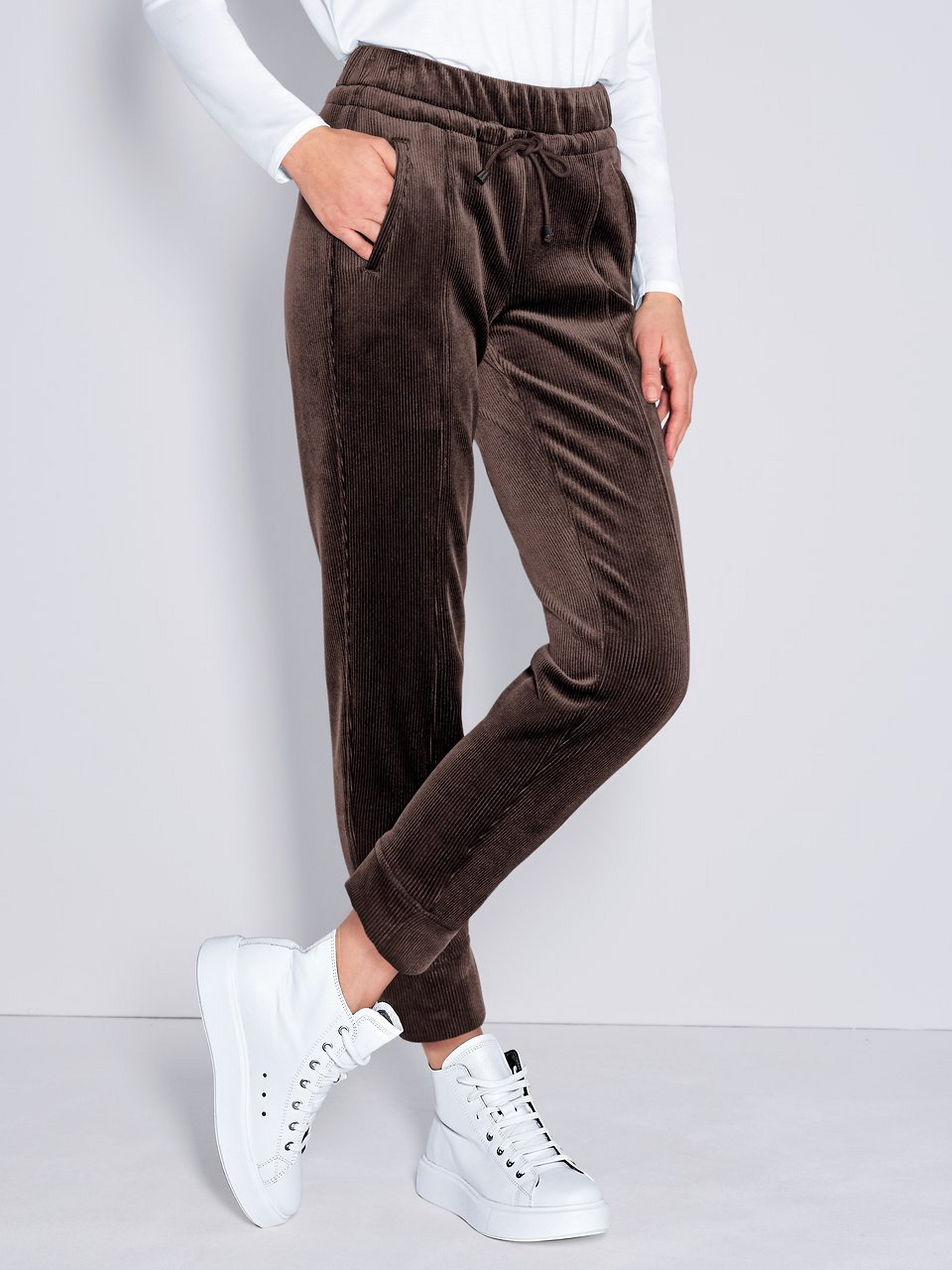 Feincord-Hose