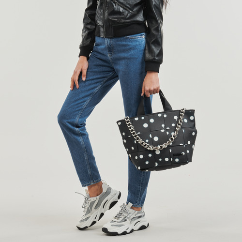 Desigual - NEW SPLATTER VALDIVIA - Noir/Blanc