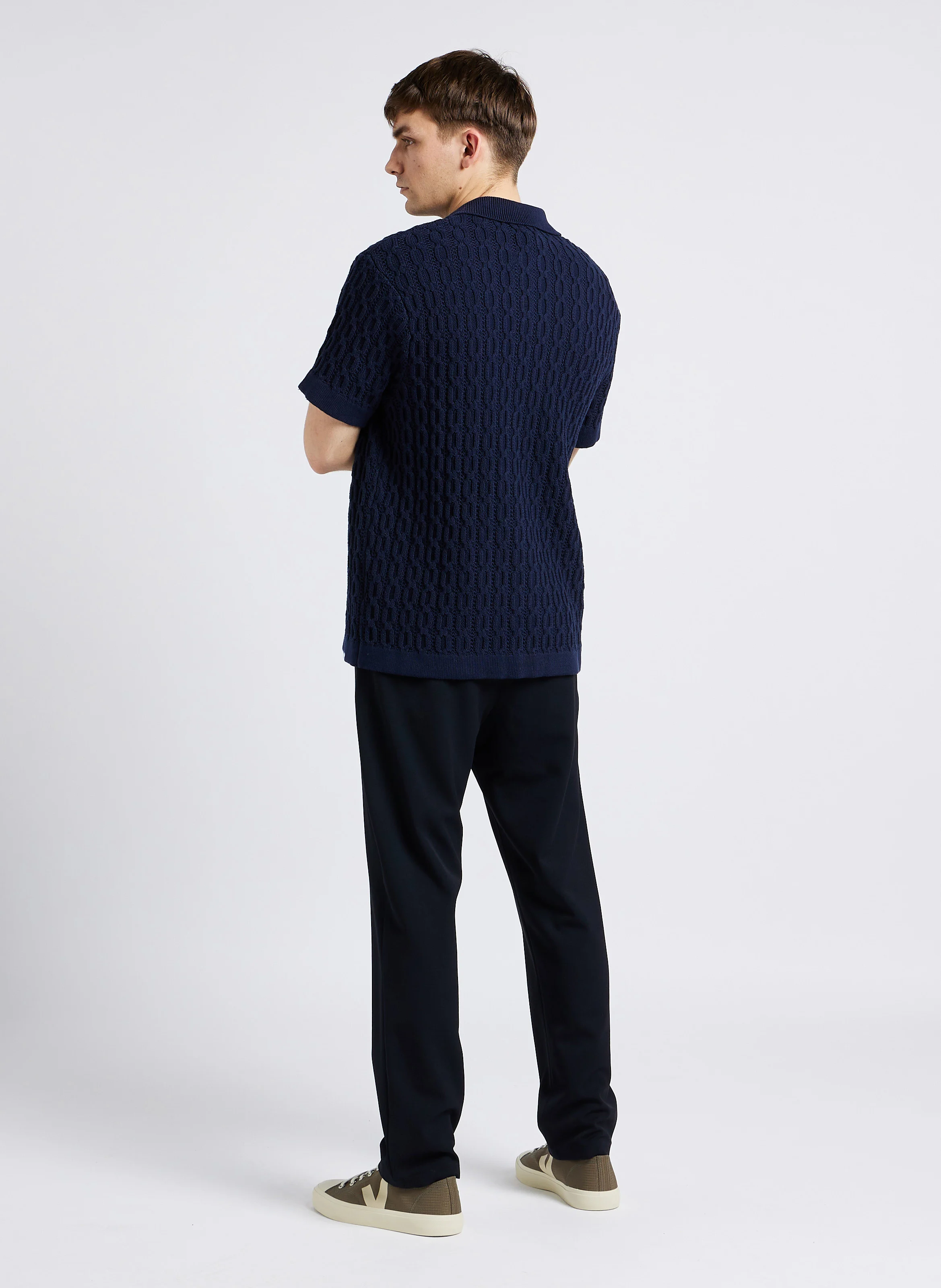 COMO - Jogpant slim-fit stretch| Bleu