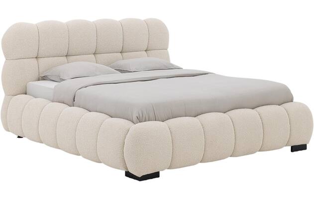 Gestoffeerd Bedframe Cloud Xl Storage