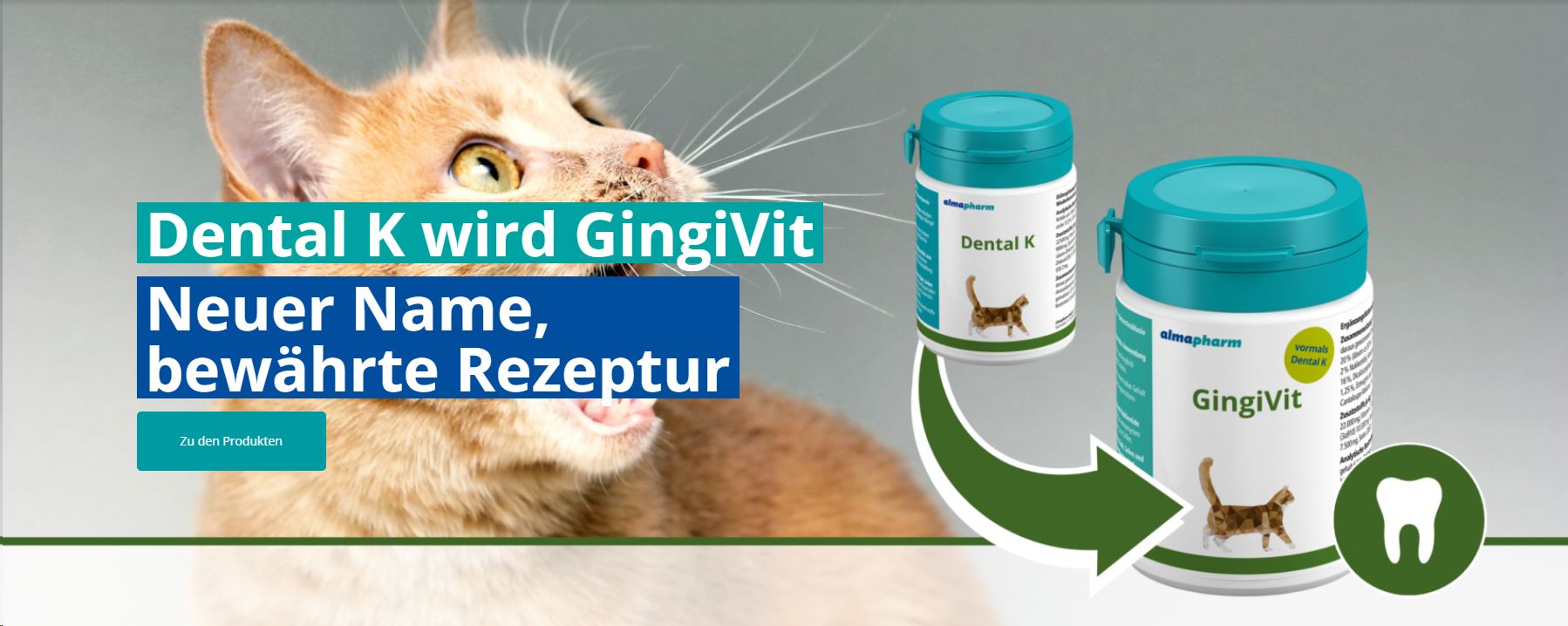 amapharm GmbH - GingiVit für Hunde- und Katzenzähne ehemals Dental K