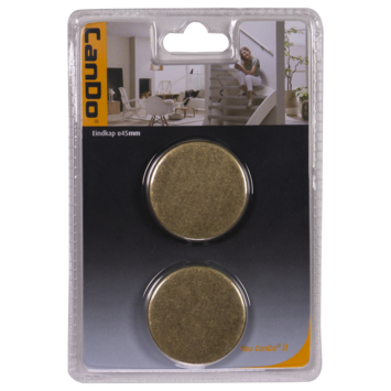 CanDo eindkap Oud Brons Ø45MM