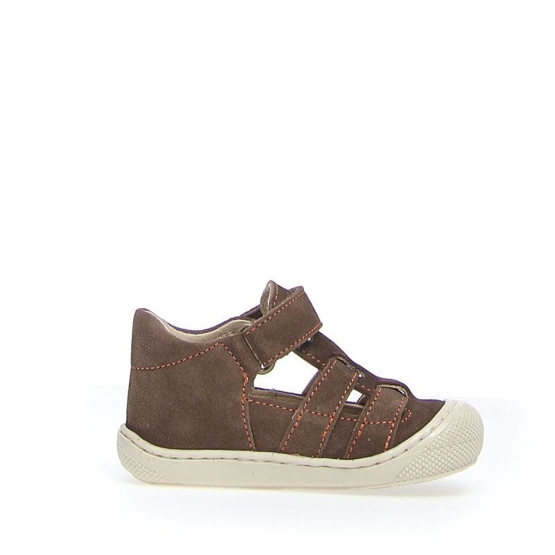 Naturino Naturino Cocoon Supersouple Bede sandales Suede marron