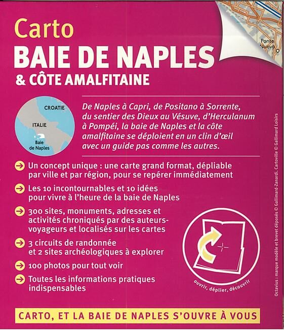 GALLIMARD - CARTO BAIE DE NAPLES